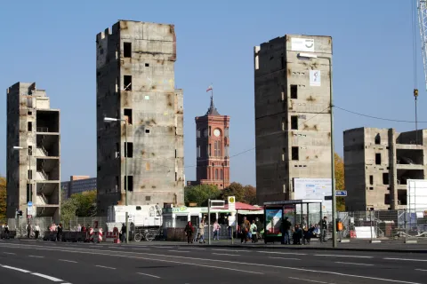 Ruins of the Palace of the Republic