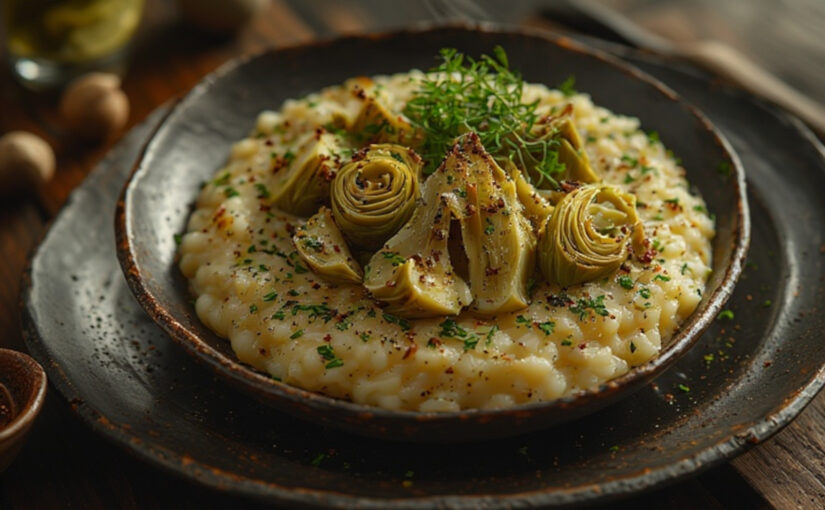 🌿 Artichoke Risotto: A Creamy Italian Classic